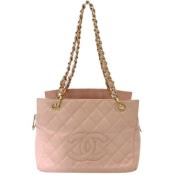 Chanel Vintage Pre-owned Laeder chanel-vskor Pink, Dam