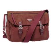 Prada Vintage Pre-owned Laeder prada-vskor Red, Dam