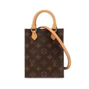 Louis Vuitton Vintage Pre-owned Canvas handvskor Brown, Dam