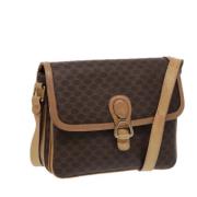 Celine Vintage Pre-owned Canvas celine-vskor Brown, Dam