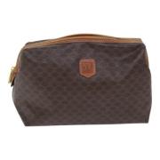 Celine Vintage Pre-owned Canvas kuvertvskor Brown, Dam