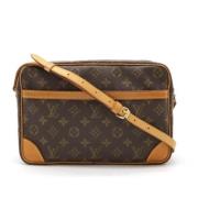 Louis Vuitton Vintage Pre-owned Canvas louis-vuitton-vskor Brown, Dam