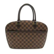 Louis Vuitton Vintage Pre-owned Canvas handvskor Brown, Dam