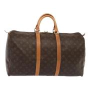 Louis Vuitton Vintage Pre-owned Canvas resvskor Brown, Dam