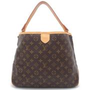 Louis Vuitton Vintage Pre-owned Canvas handvskor Brown, Dam