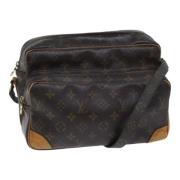 Louis Vuitton Vintage Pre-owned Canvas louis-vuitton-vskor Brown, Dam