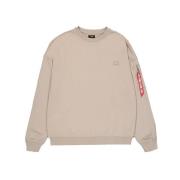 Alpha Industries Vintage Sand Sweater Essentials RL Beige, Herr