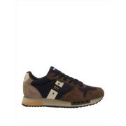 Blauer Bruna Sneakers Stiliga Bekväma Avslappnad Look Multicolor, Herr