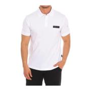 Plein Sport Polo med korta ärmar White, Herr