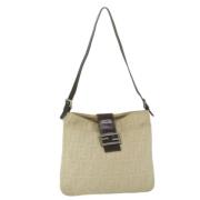 Fendi Vintage Pre-owned Canvas fendi-vskor Beige, Dam