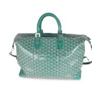 Goyard Vintage Pre-owned Laeder handvskor Green, Dam