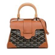 Goyard Vintage Pre-owned Laeder handvskor Brown, Dam