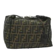 Fendi Vintage Pre-owned Canvas fendi-vskor Brown, Dam