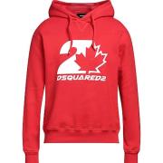 Dsquared2 Stilig Sweatshirt för Män Red, Herr