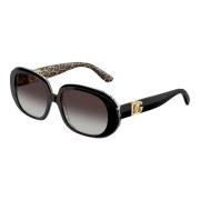 Dolce & Gabbana Stiliga solglasögon Dg4476 i svart Black, Dam