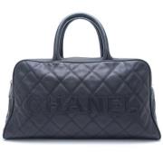 Chanel Vintage Pre-owned Laeder chanel-vskor Black, Dam