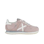 Munich Klassiska Plattform Dam Sneakers Pink, Dam