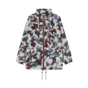 Kenzo Cloud Camo Huva Jacka Brown, Dam