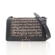 Chanel Vintage Pre-owned Laeder handvskor Gray, Dam