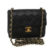 Chanel Vintage Pre-owned Laeder chanel-vskor Black, Dam