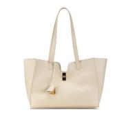 Celine Vintage Pre-owned Laeder celine-vskor White, Dam