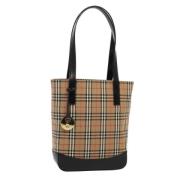 Burberry Vintage Pre-owned Canvas totevskor Brown, Dam