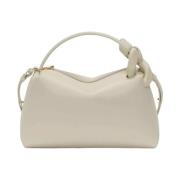 JW Anderson Beige Läder Corner Väska Beige, Dam