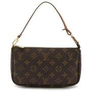 Louis Vuitton Vintage Pre-owned Canvas louis-vuitton-vskor Brown, Dam