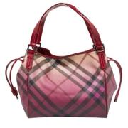 Burberry Vintage Pre-owned Laeder totevskor Red, Dam