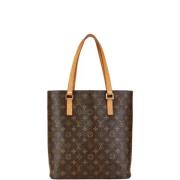 Louis Vuitton Vintage Pre-owned Canvas handvskor Brown, Dam