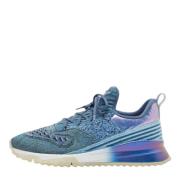 Louis Vuitton Vintage Pre-owned Tyg sneakers Blue, Herr