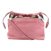 Burberry Vintage Pre-owned Laeder axelremsvskor Pink, Dam