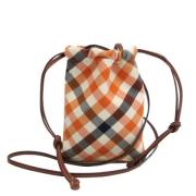 Burberry Vintage Pre-owned Canvas axelremsvskor Multicolor, Dam