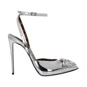 Philipp Plein Silver Kristall Decollete Klackar Gray, Dam