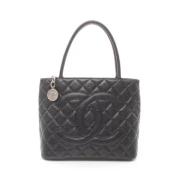 Chanel Vintage Pre-owned Laeder handvskor Black, Dam