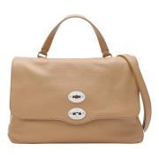 Zanellato Daglig Medium Handväska Messenger Stil Brown, Dam