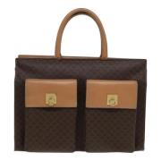 Celine Vintage Pre-owned Canvas celine-vskor Brown, Dam