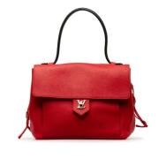 Louis Vuitton Vintage Pre-owned Laeder handvskor Red, Dam