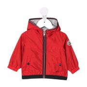 Moncler Röd huva jacka för barn Red, Unisex