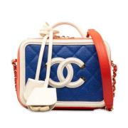 Chanel Vintage Pre-owned Laeder handvskor White, Dam