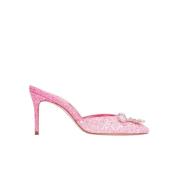 Sophia Webster Rosa Kristallmules Margaux Stil Pink, Dam