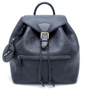 Louis Vuitton Vintage Pre-owned Laeder ryggsckar Black, Dam