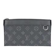 Louis Vuitton Vintage Pre-owned Canvas kuvertvskor Black, Dam