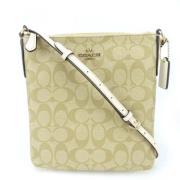 Coach Pre-owned Pre-owned Plast axelremsvskor Beige, Dam