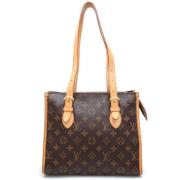 Louis Vuitton Vintage Pre-owned Canvas handvskor Brown, Dam