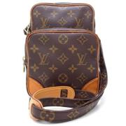 Louis Vuitton Vintage Pre-owned Canvas crossbodyvskor Brown, Dam