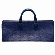 Louis Vuitton Vintage Pre-owned Laeder handvskor Blue, Dam