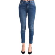 Liu Jo Klassiska Denim Jeans för vardagsbruk Blue, Dam