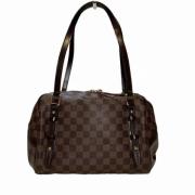 Louis Vuitton Vintage Pre-owned Canvas handvskor Brown, Dam