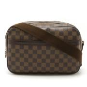 Louis Vuitton Vintage Pre-owned Canvas axelremsvskor Brown, Dam